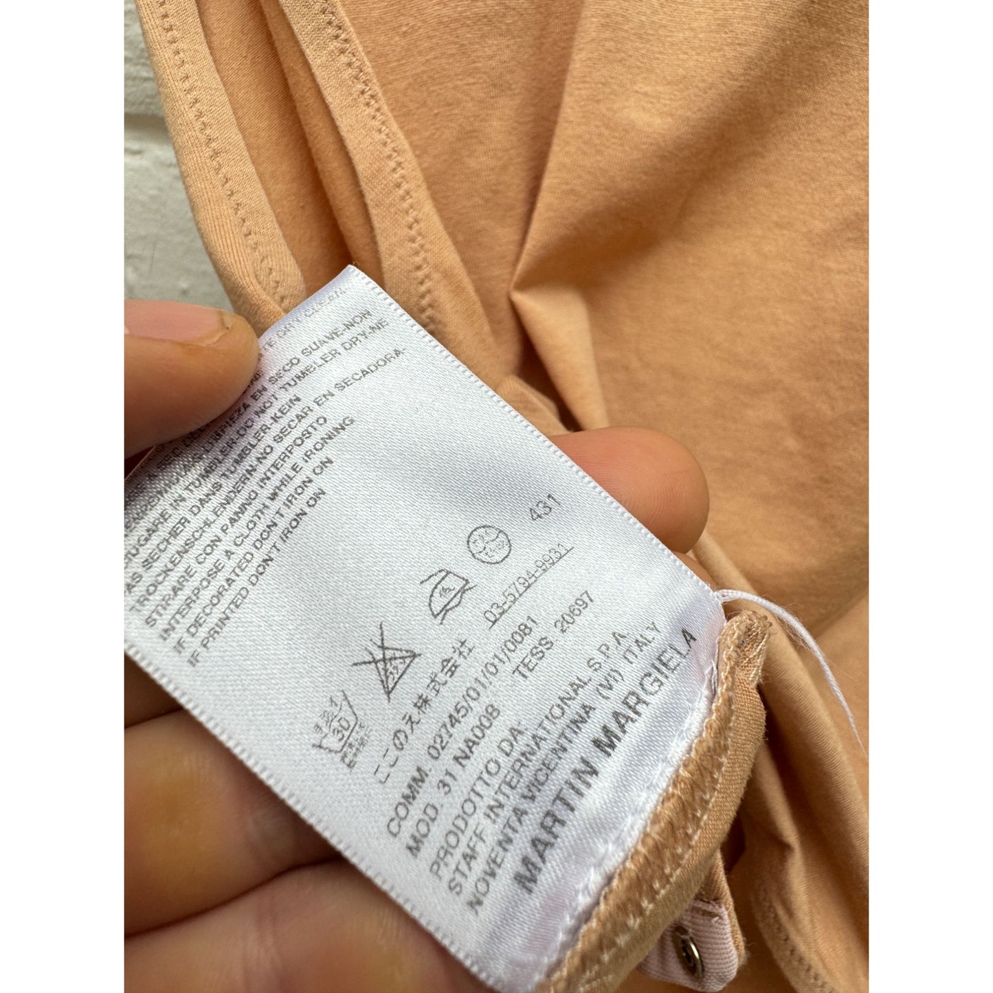 SS 2007 Iconic Nude Bodysuit Top