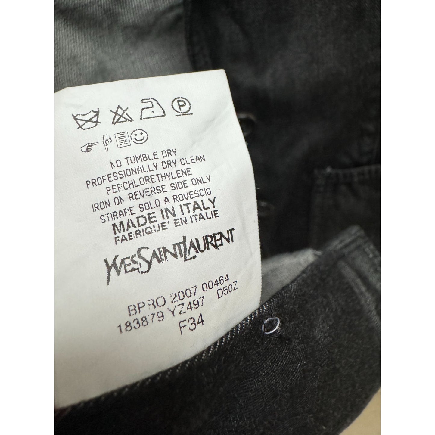 Tom Ford Raw denim blazer jacket