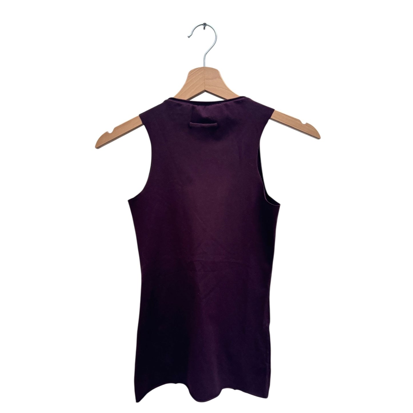 Vintage Burgundy Cotton Top