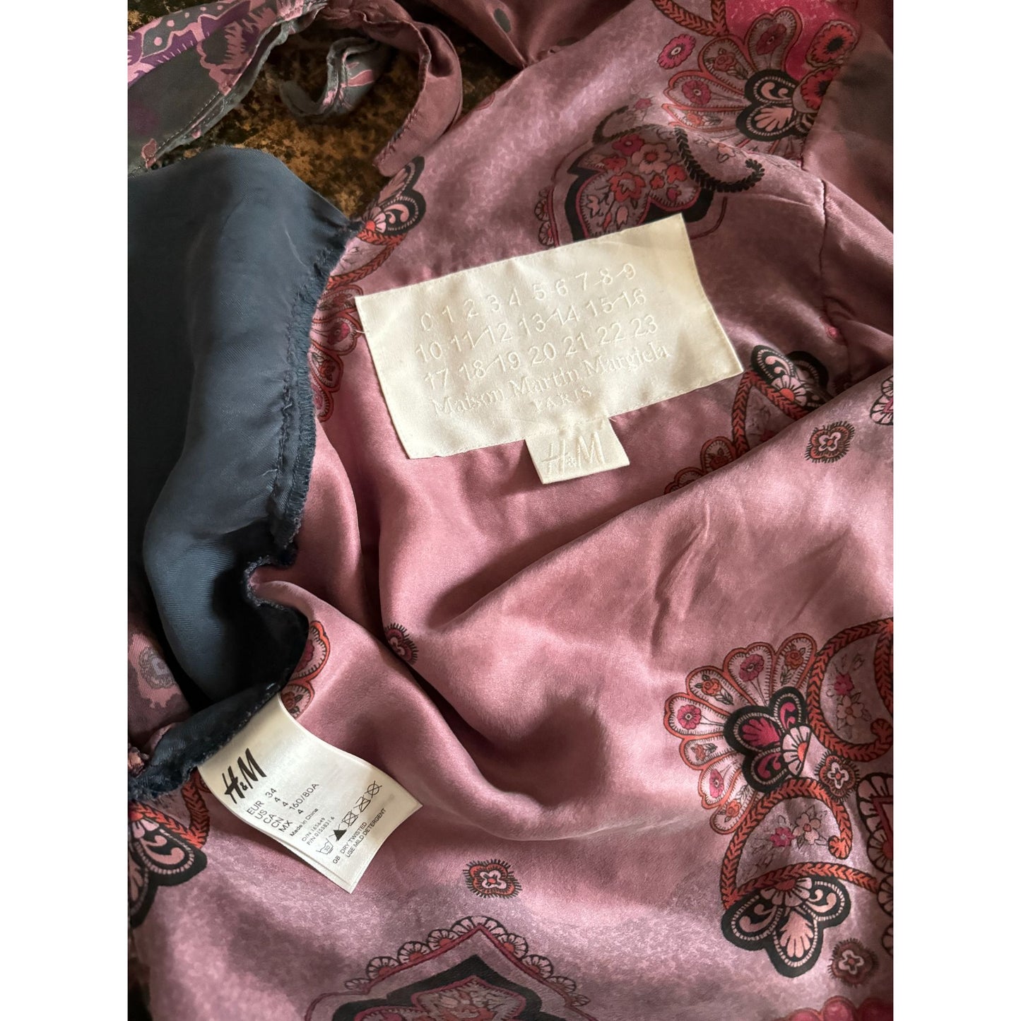 Silk Patchwork Blouse