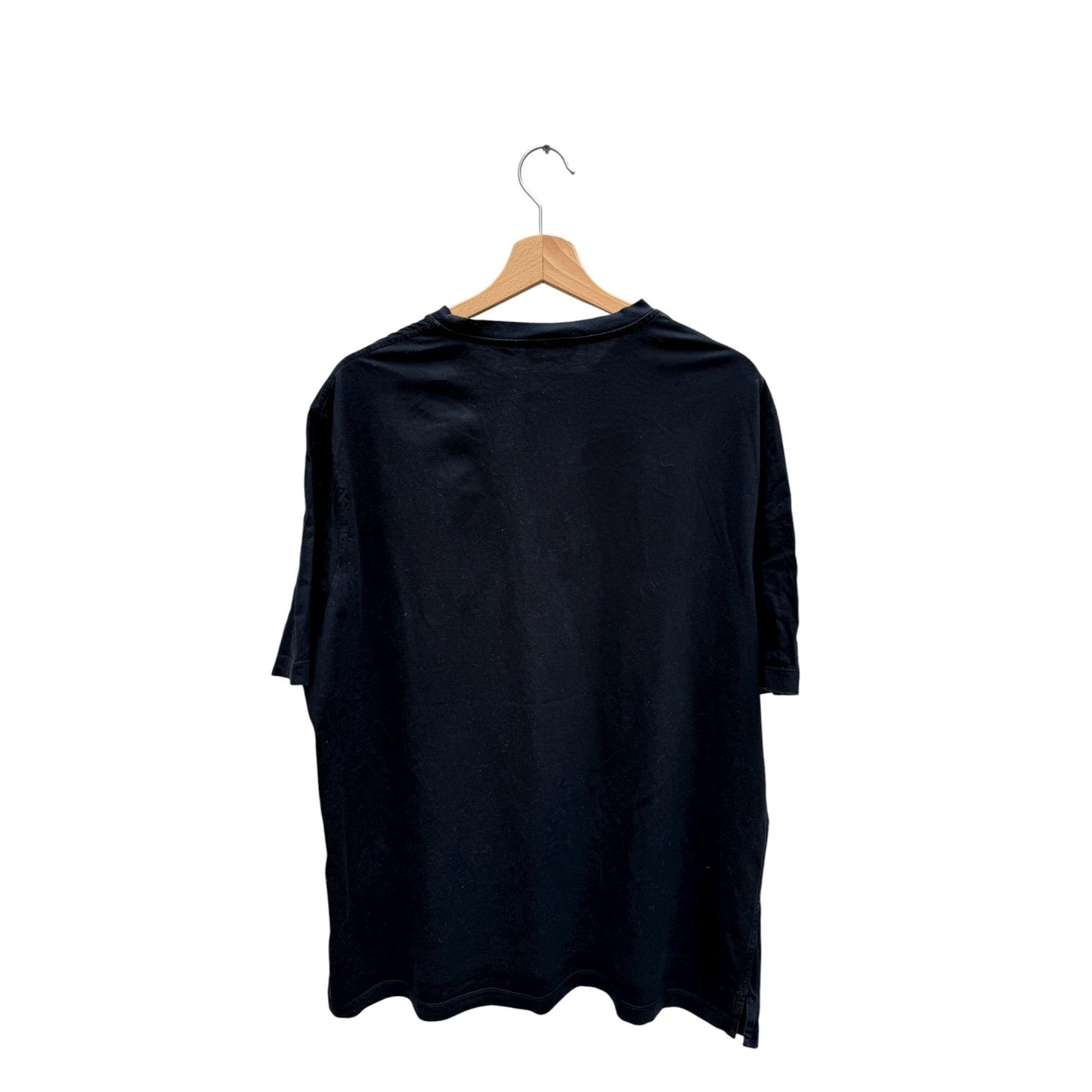 Navy Graphic Horse & Robot Print T-Shirt