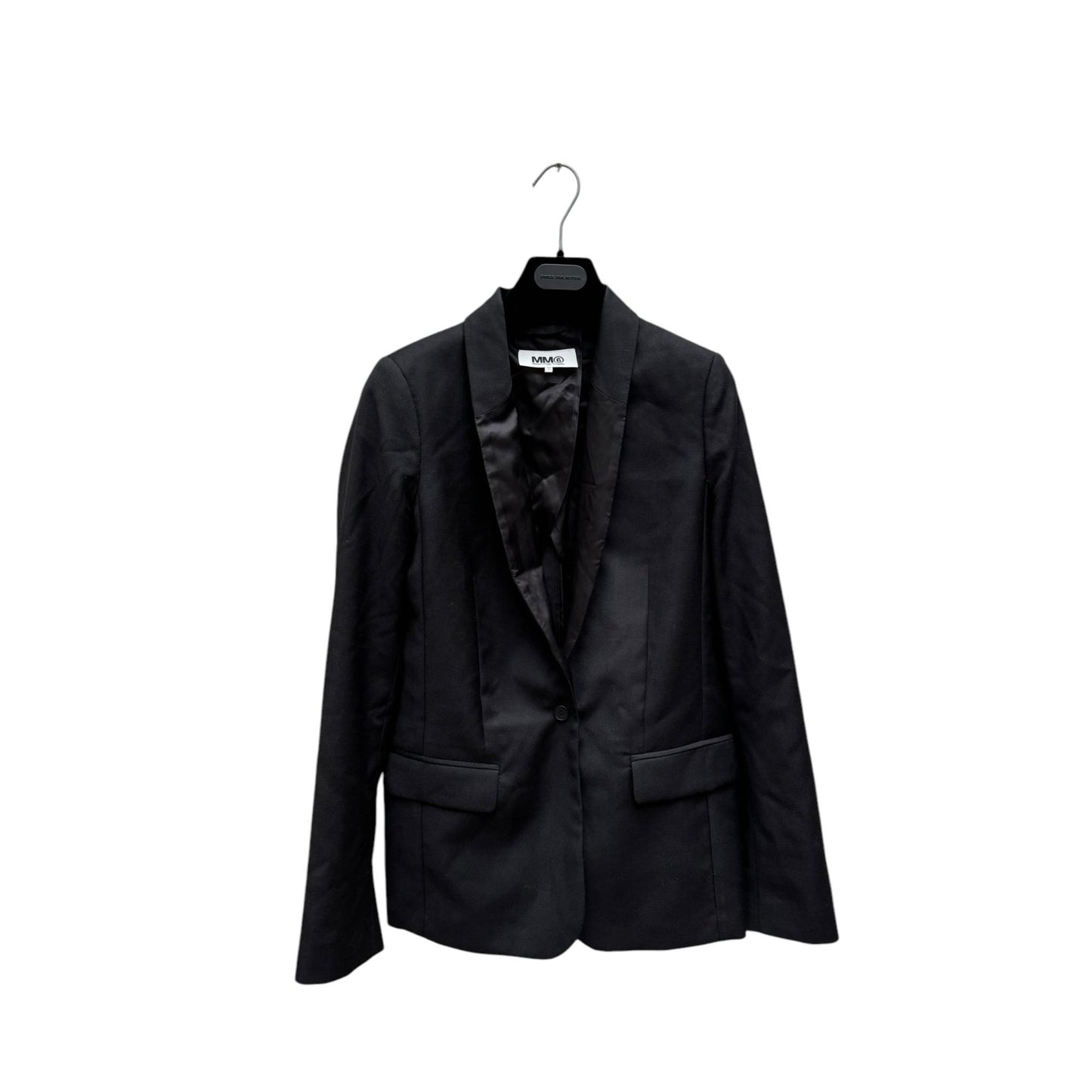 SS 2014 Black Wool Blazer Jacket