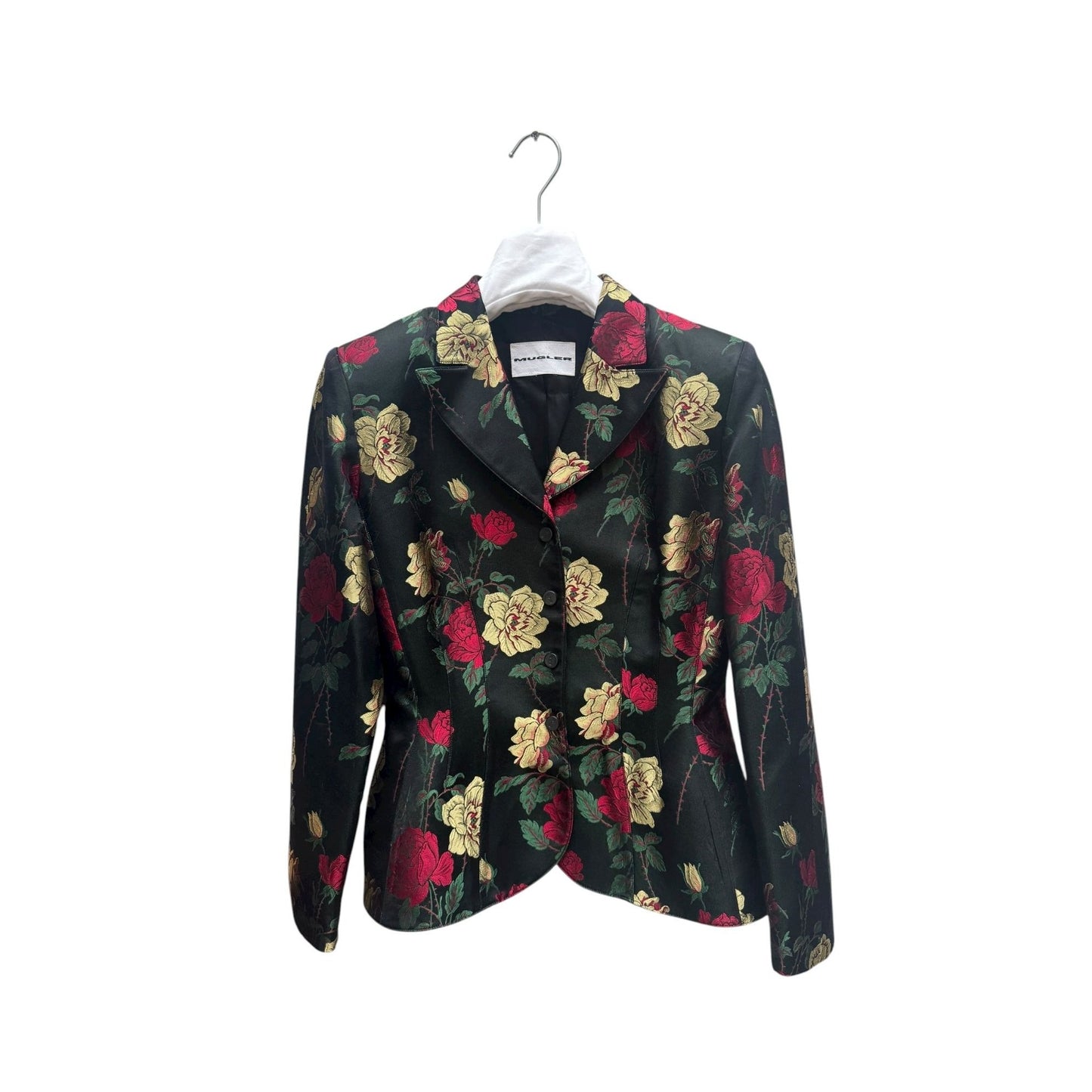 Vintage Floral Blazer Jacket