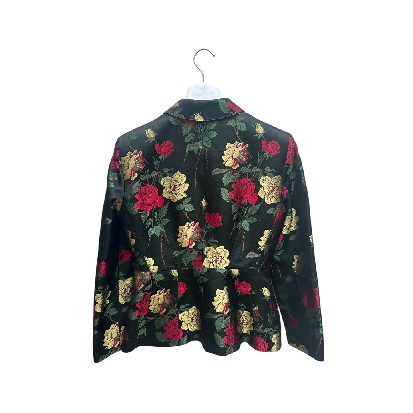 Vintage Floral Blazer Jacket