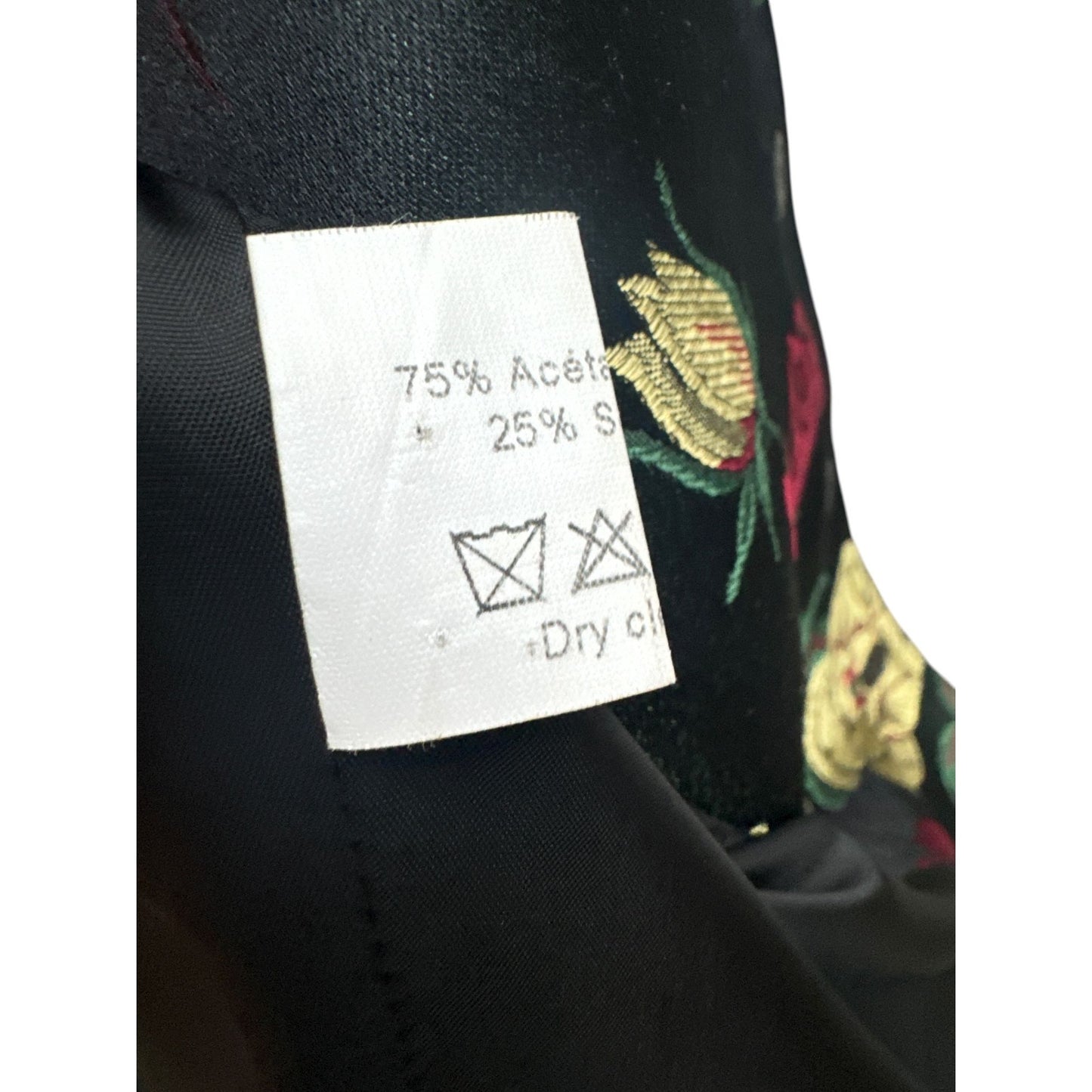 Vintage Floral Blazer Jacket