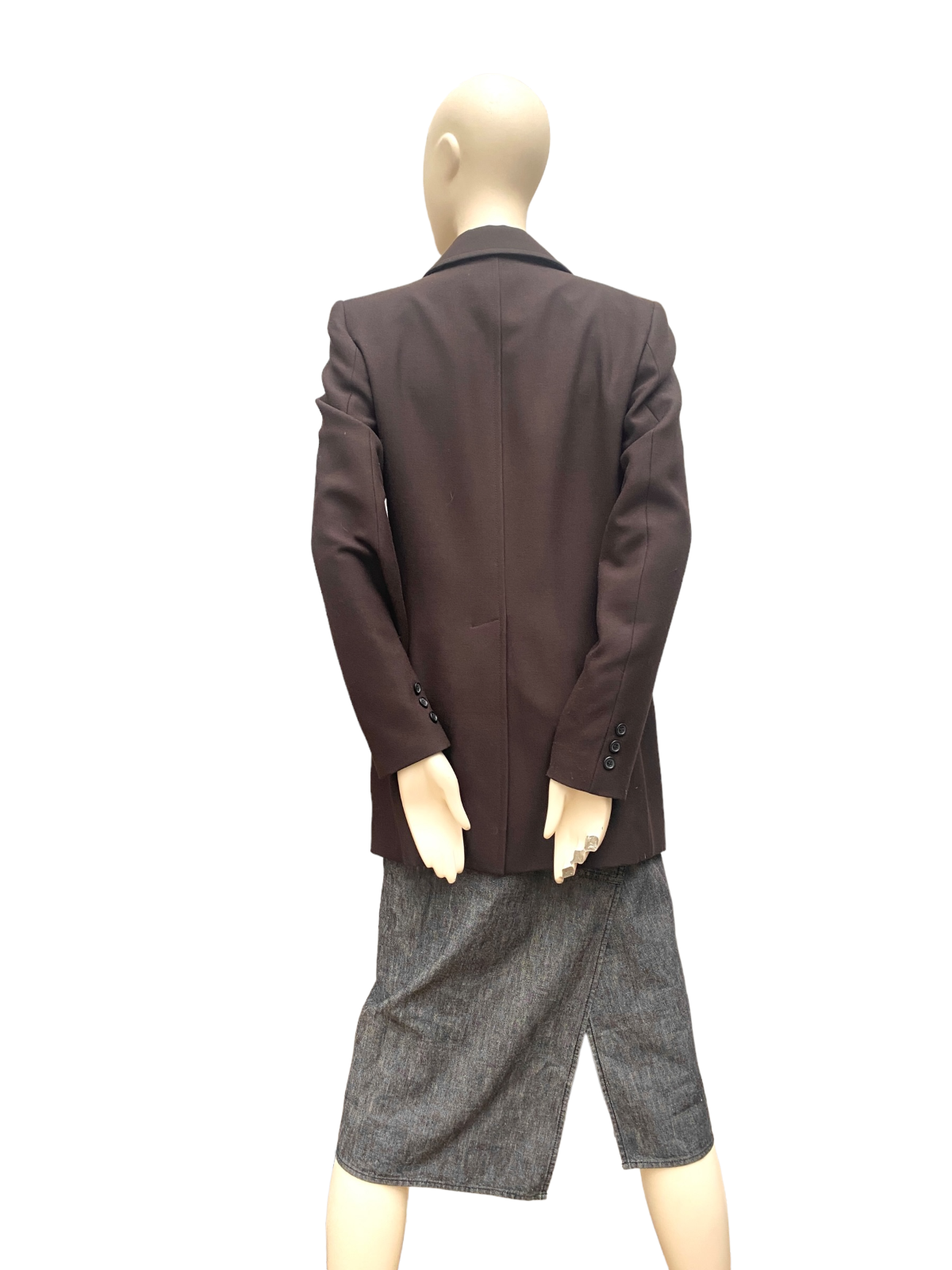 Vintage Brown Wool Coat