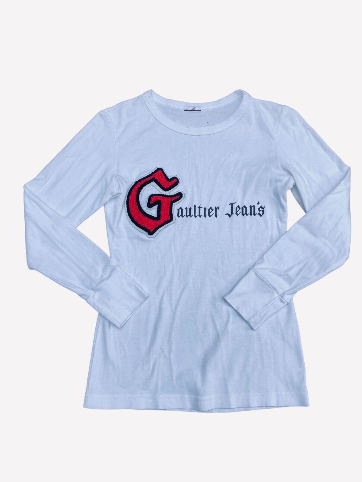 Vintage White Logo Longsleeves