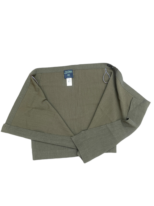 Vintage Kaki Linen Skirt