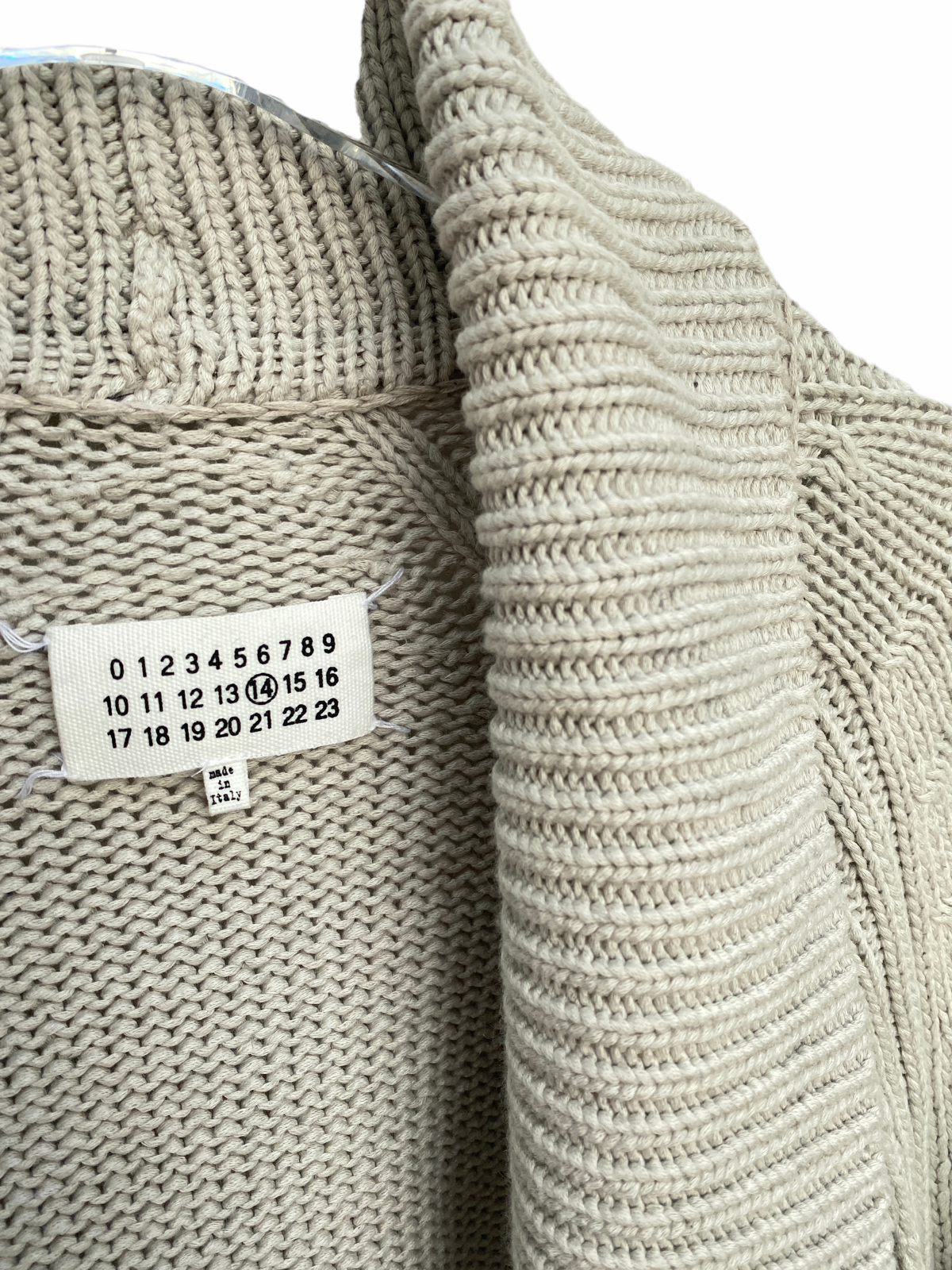 SS 2012 - Line 14 Oversized Grey Heavy Cardigan