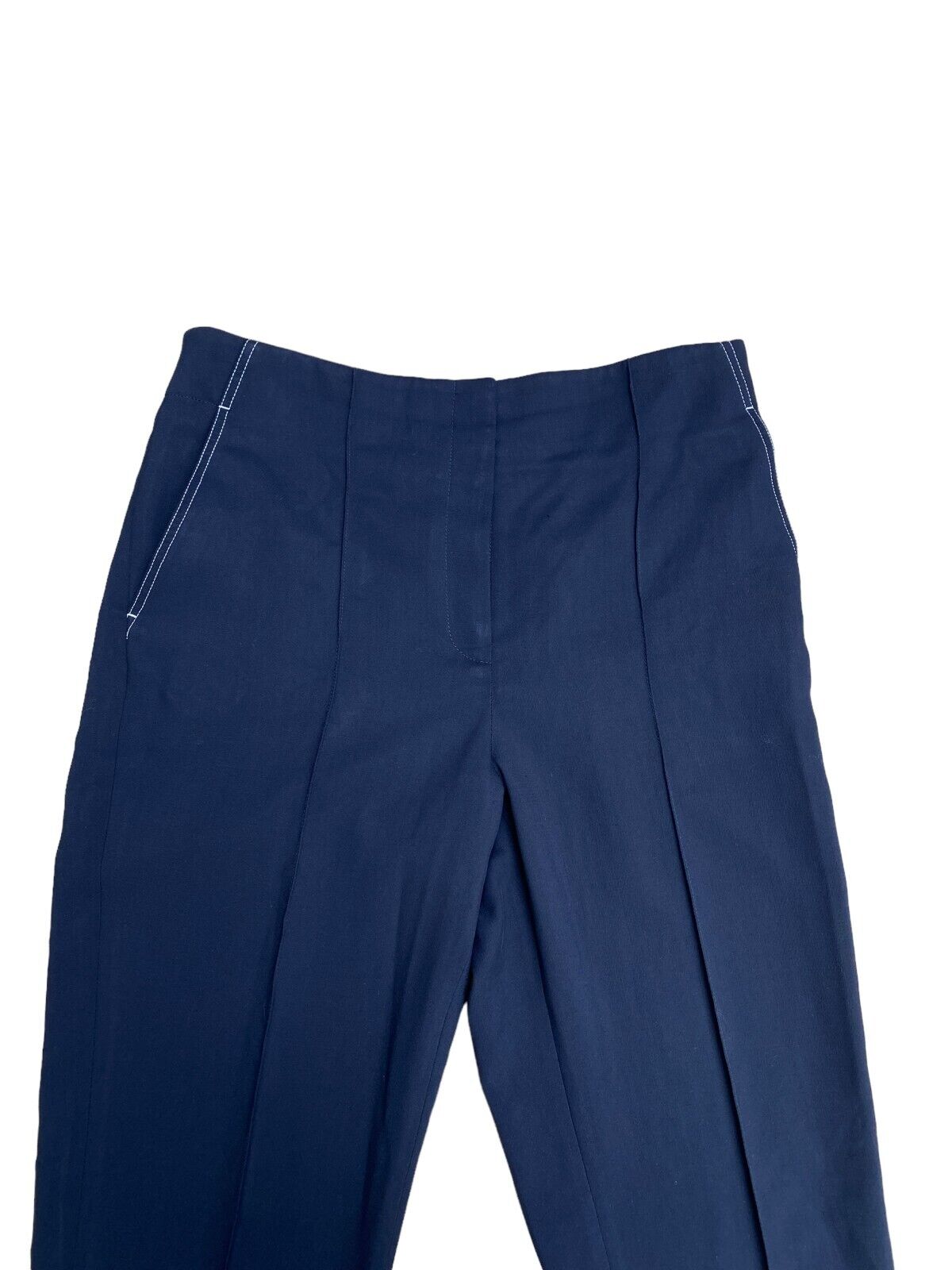 Navy Wool Pants