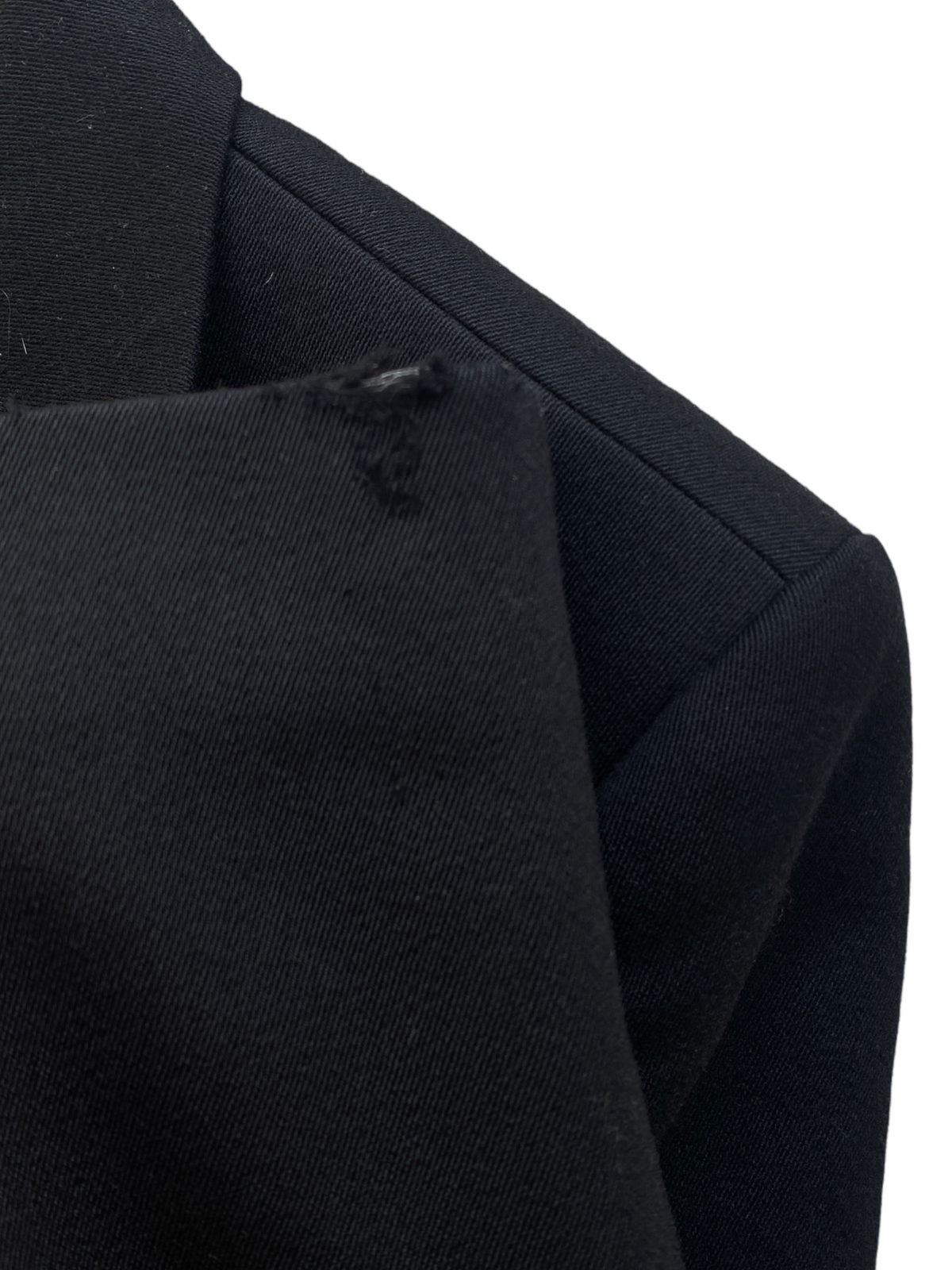 FW 1999 / 2000 Disorder Incubation Isolation Black Wool Coat