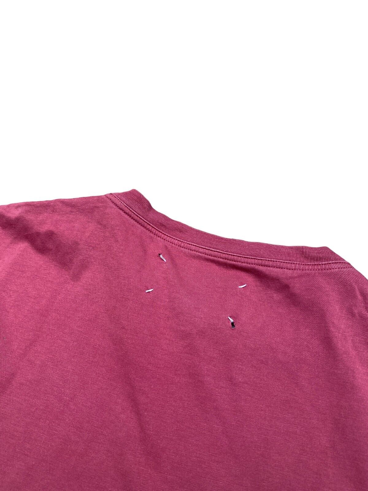 Maison Martin Margiela 4 Stitches Red T-shirt Size 50 / M