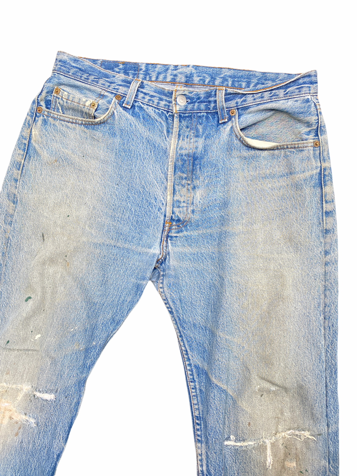 One of a Kind 501 Vintage Made in France denim jeans