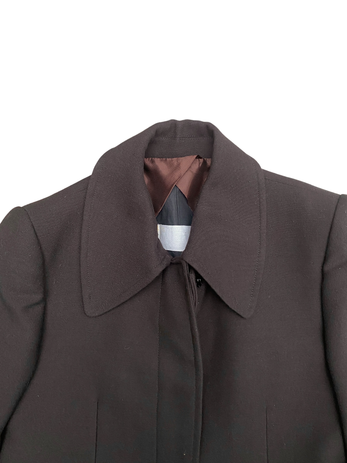 Vintage Brown Wool Coat