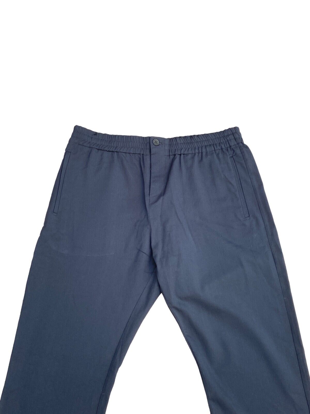 Navy Wool Pants