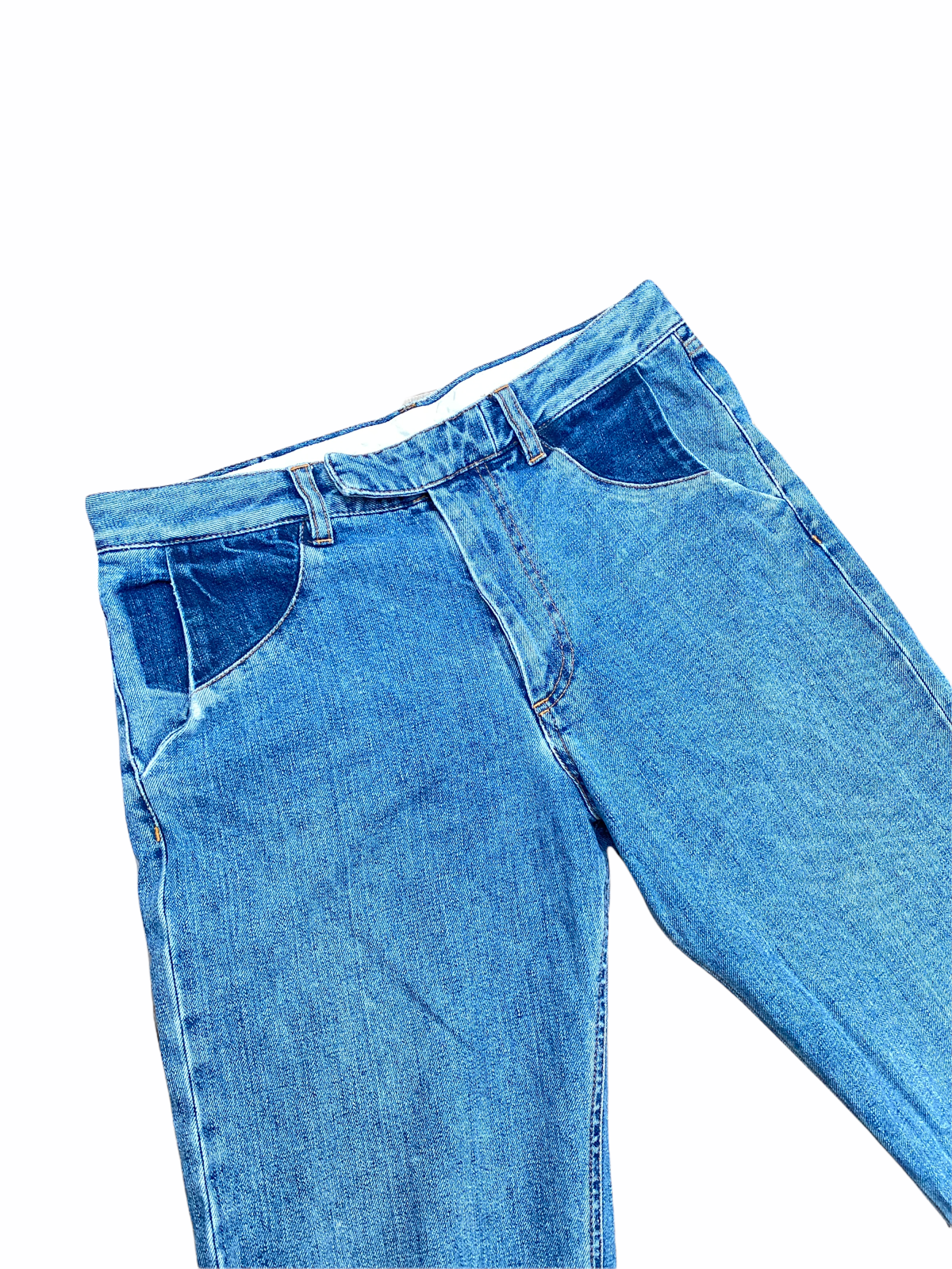 Trompe l’oeil Denim Jeans Line 1 but unisex Size IT 42