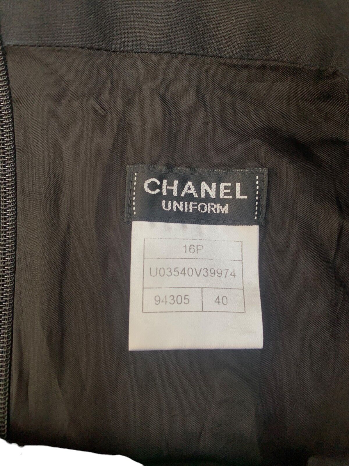 Uniform Black skirt