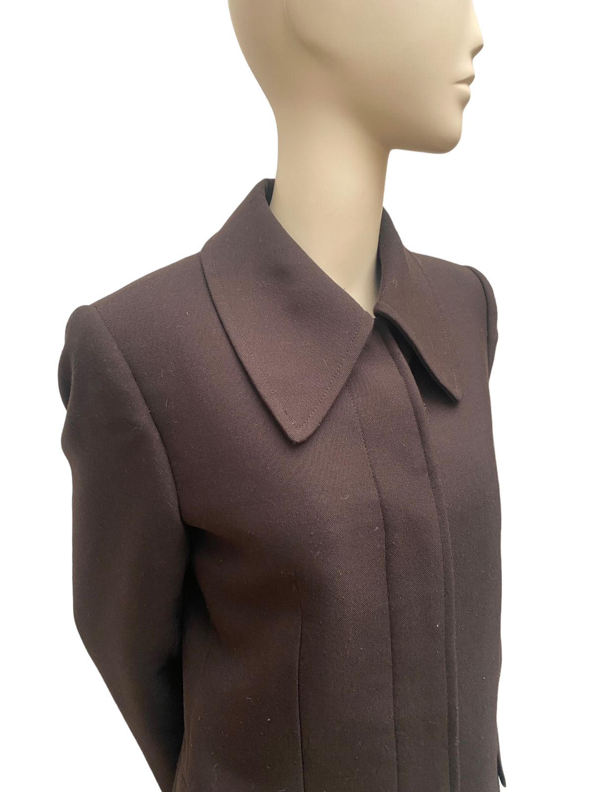 Vintage Brown Wool Coat