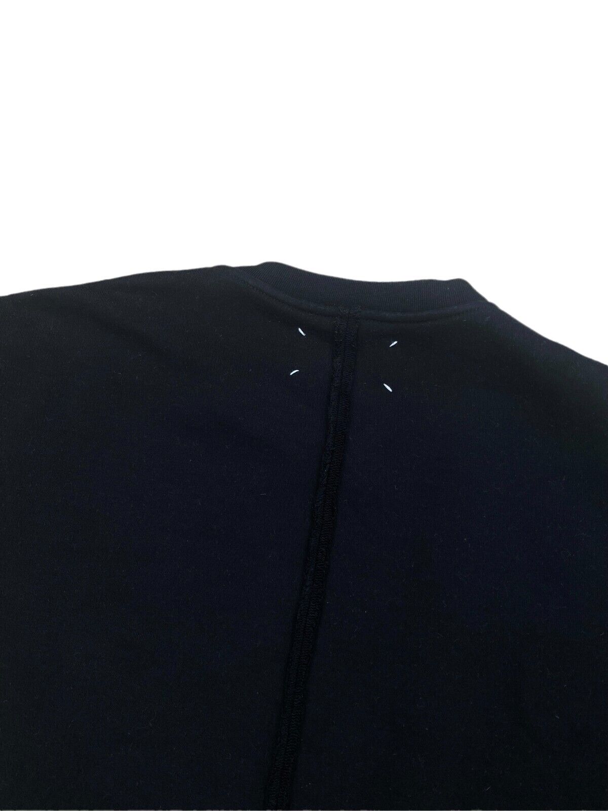 FW 2014 Black Short Sleeves Sweater Inside out concept