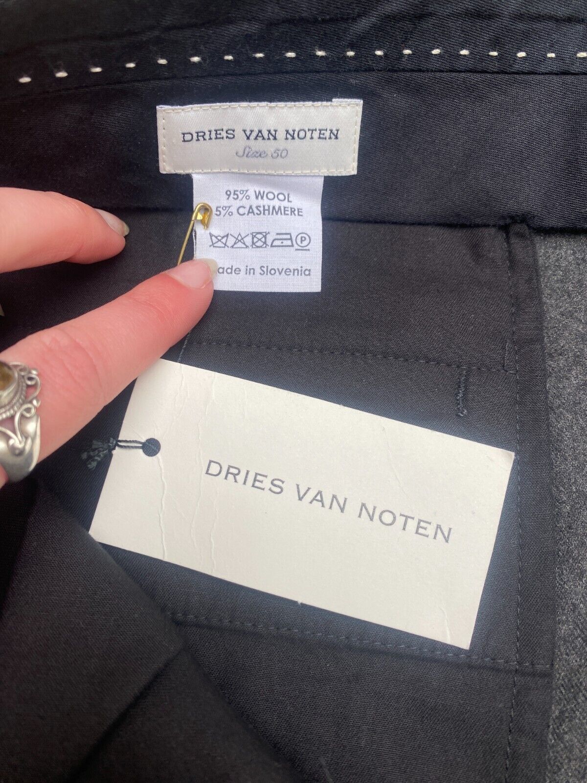 Luxury Grey Cashmere / Pants