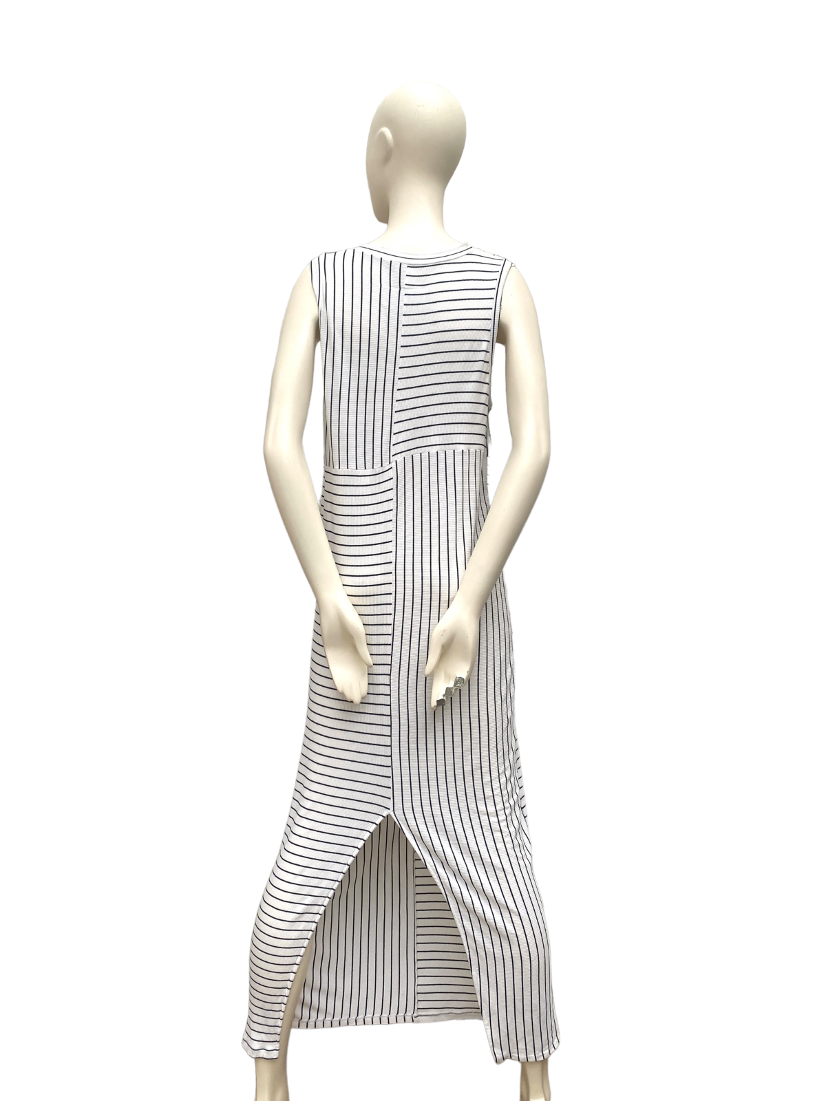 SS 2017 Striped Elongated Long Dress
