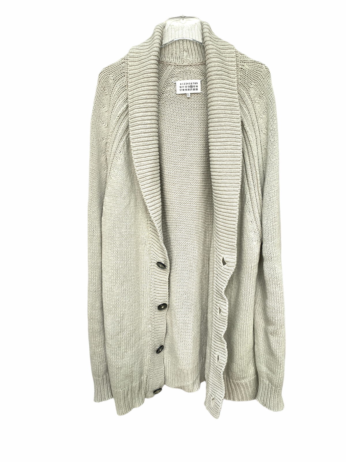 SS 2012 - Line 14 Oversized Grey Heavy Cardigan