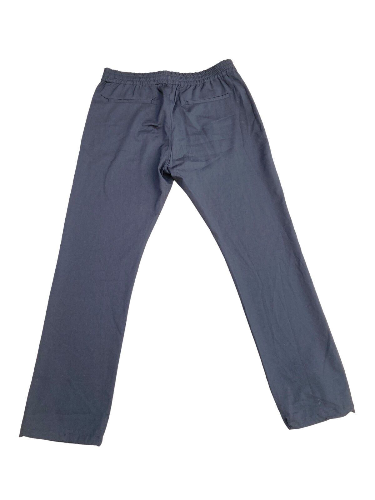 Navy Wool Pants