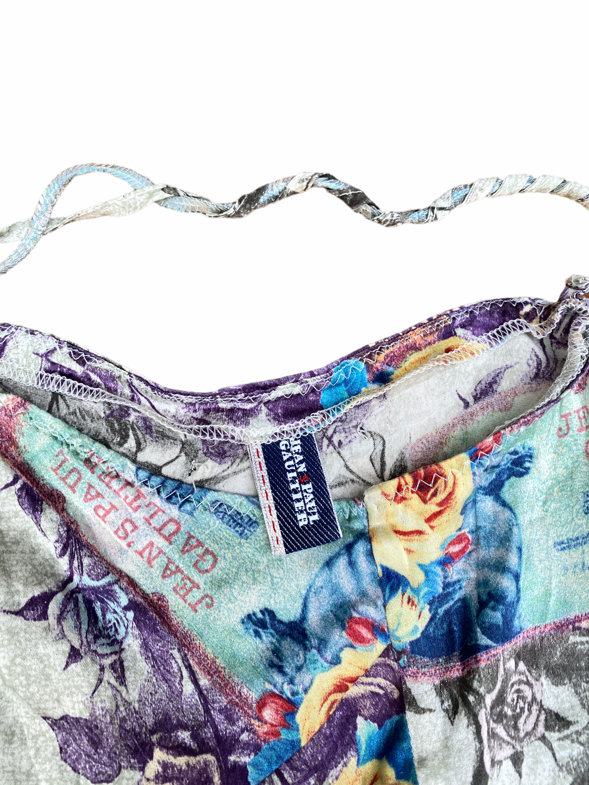 Vintage / Retro Silk Dollar Top