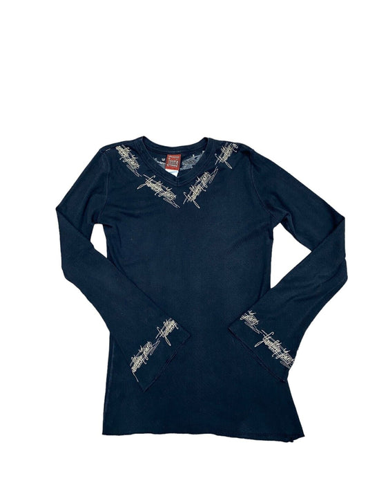 JPG Black Gaultier’s signature longsleeves  Size 36 S