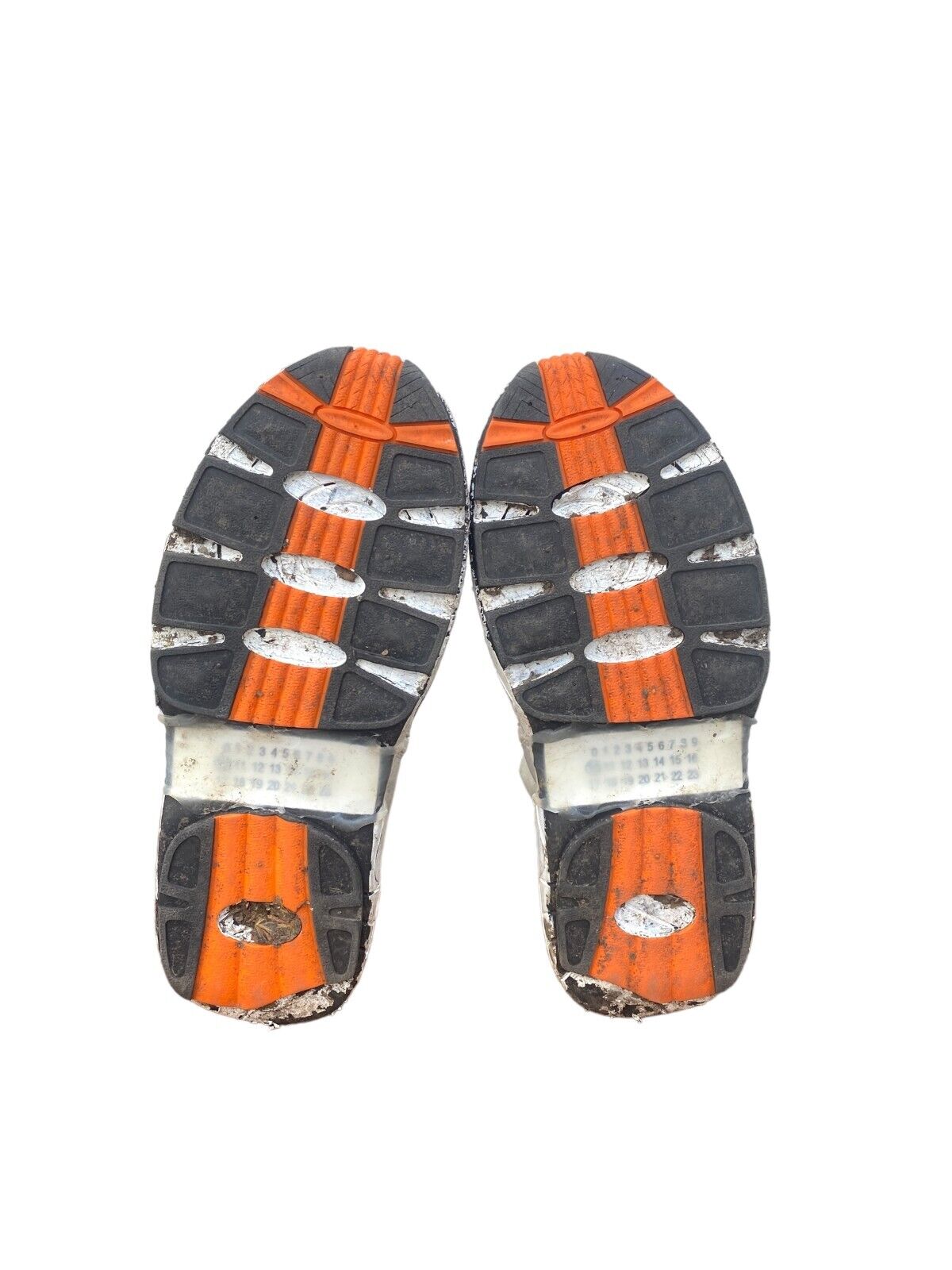 Fusion - Tabi white painted boots