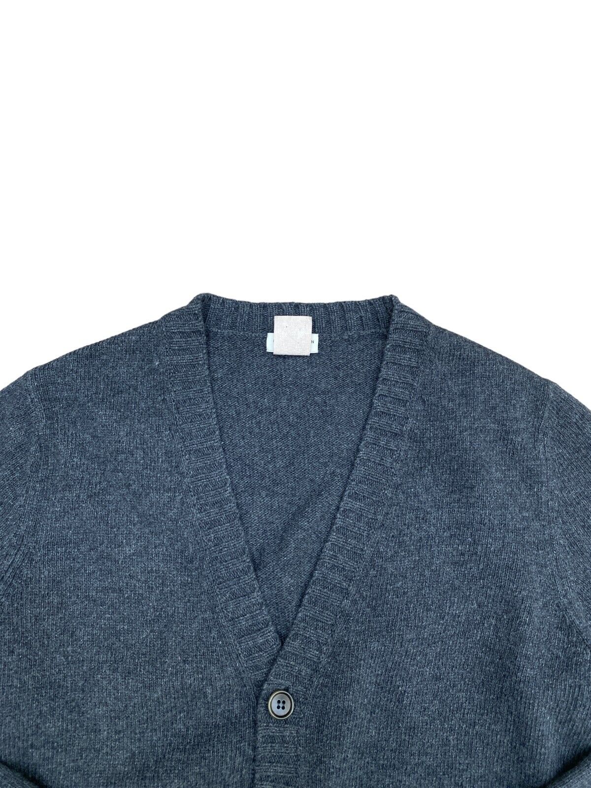 Grey Wool Cardigan
