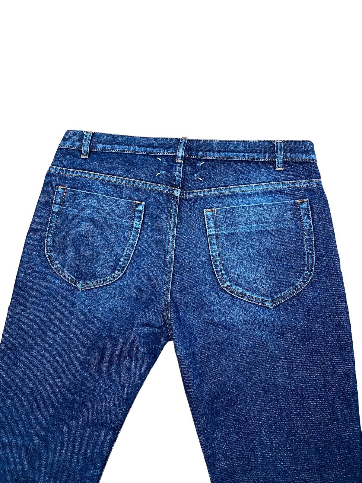 4 Stitches Blue Denim Jeans Size 48 / US 32 Slim Fit