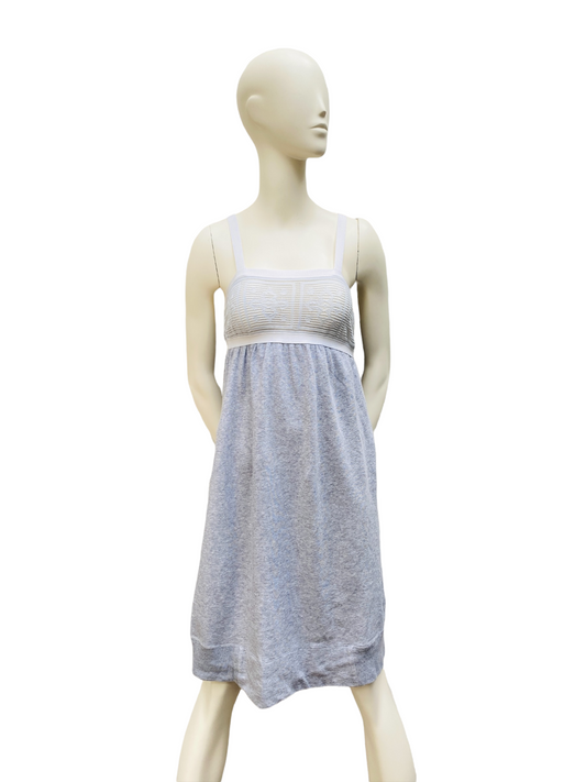 Vintage  Grey / White Dress