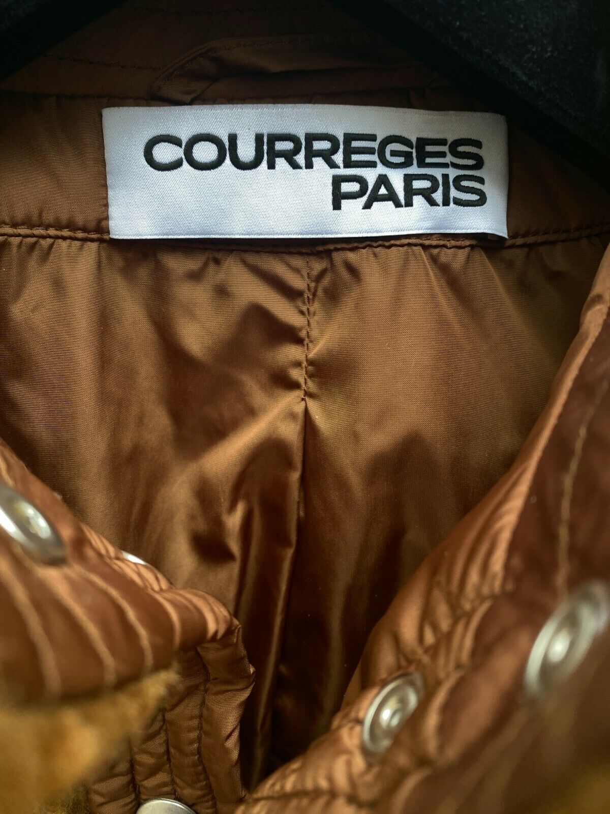 Brown Fluffy Shearling Wool Jacket