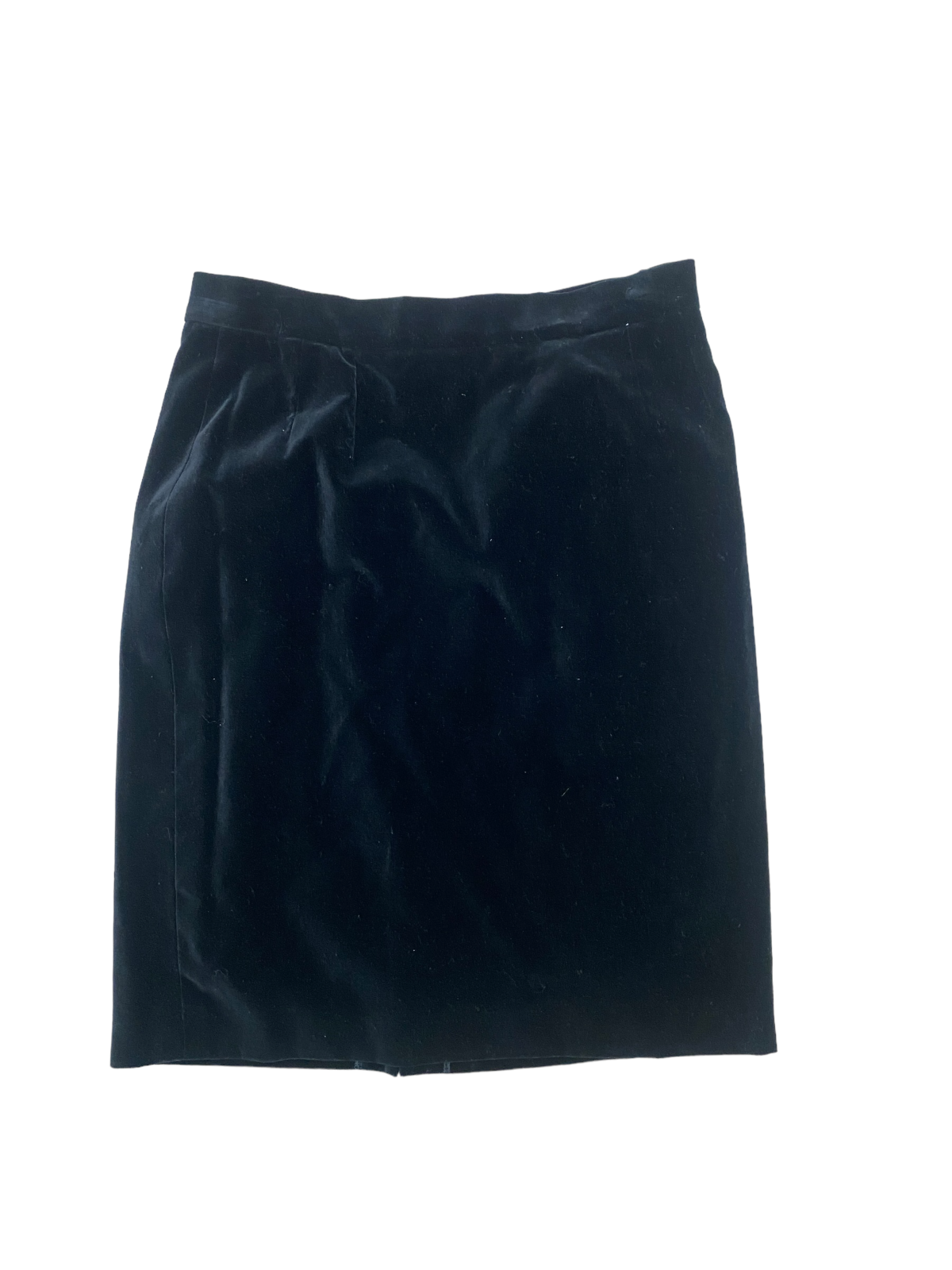 Vintage Black Velvet Skirt