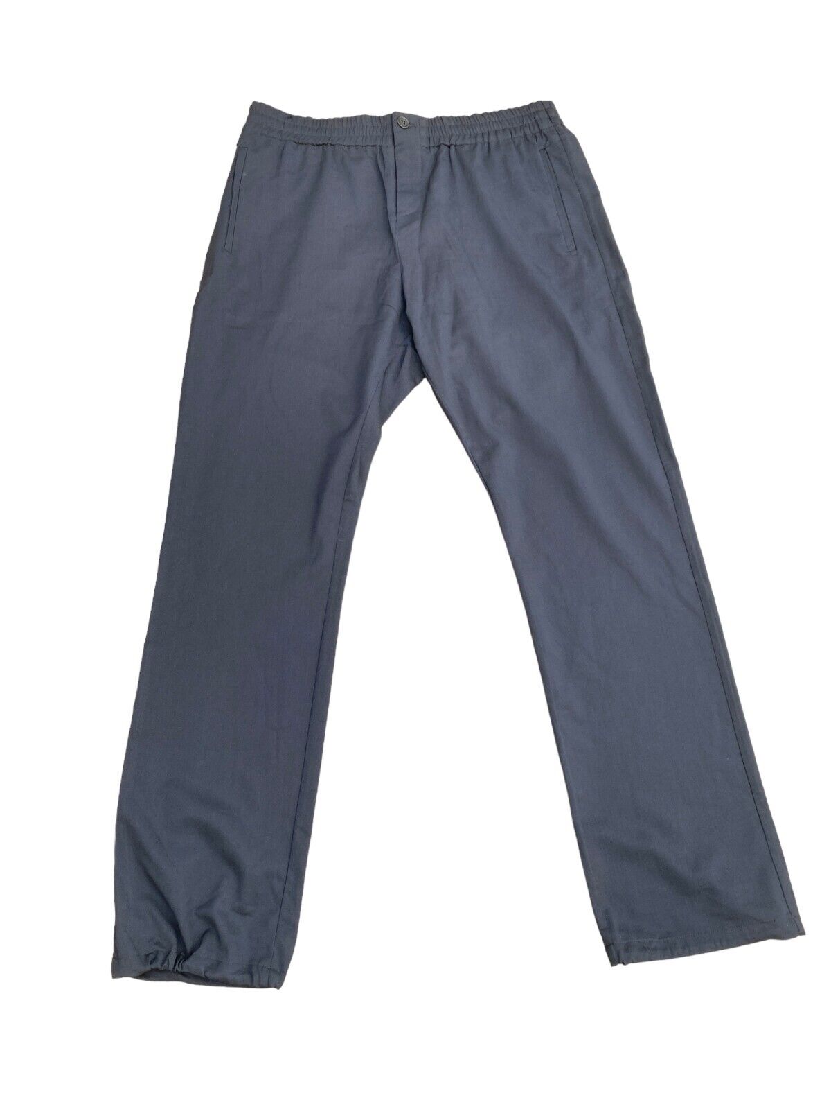 Navy Wool Pants