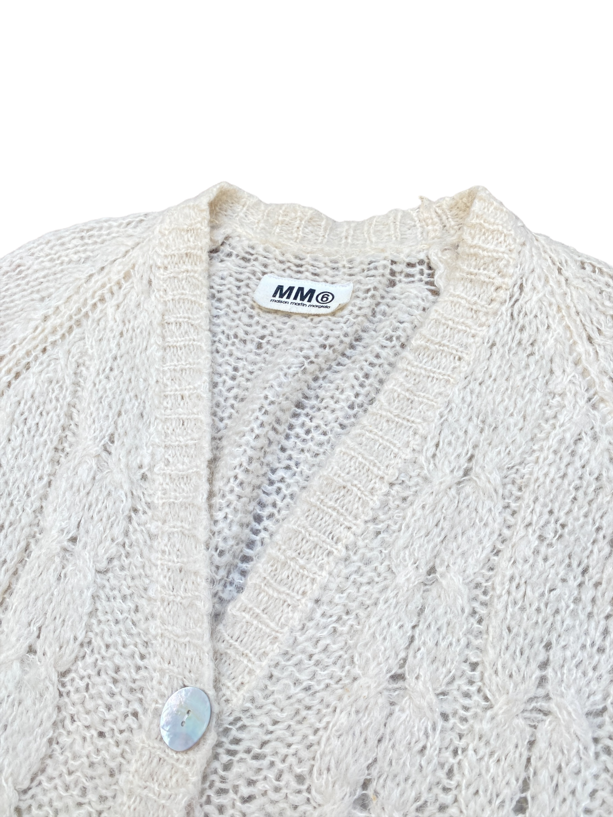 FW 2009 Oversized Mohair Long Cardigan