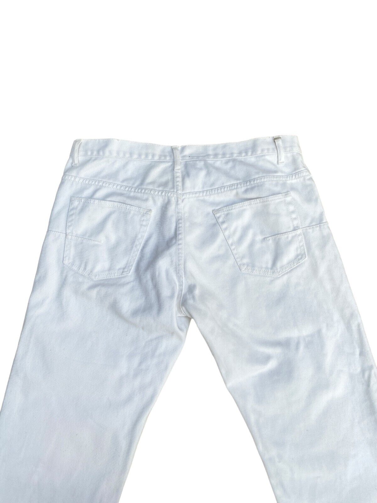 White Denim Jeans Slim Fit