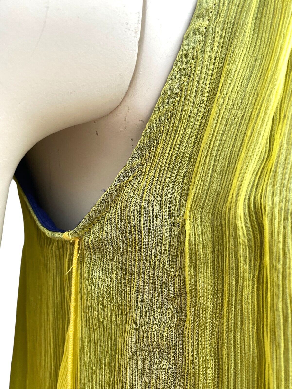 Smooth Silk Sleeveless Colorful Maxi Dress Primary colors S