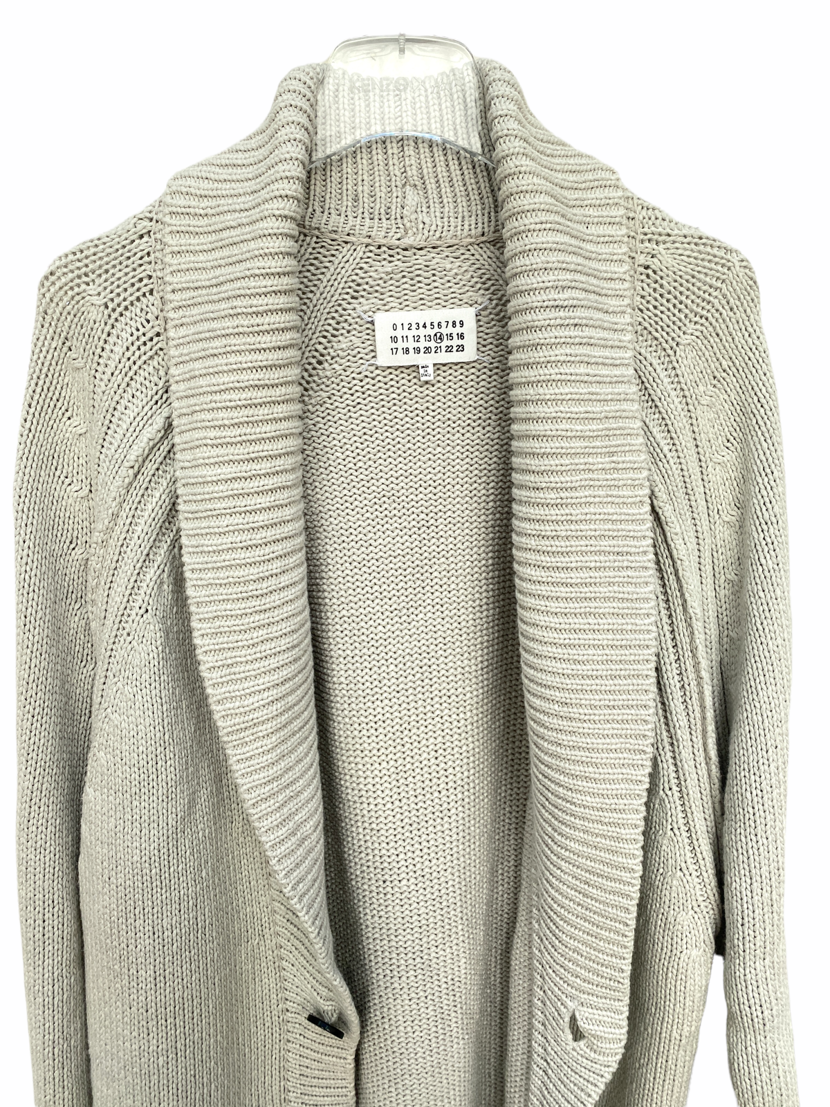 SS 2012 - Line 14 Oversized Grey Heavy Cardigan
