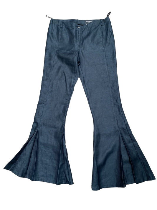 2009 Dark Navy Flare Pants Size 38 / fits US 31