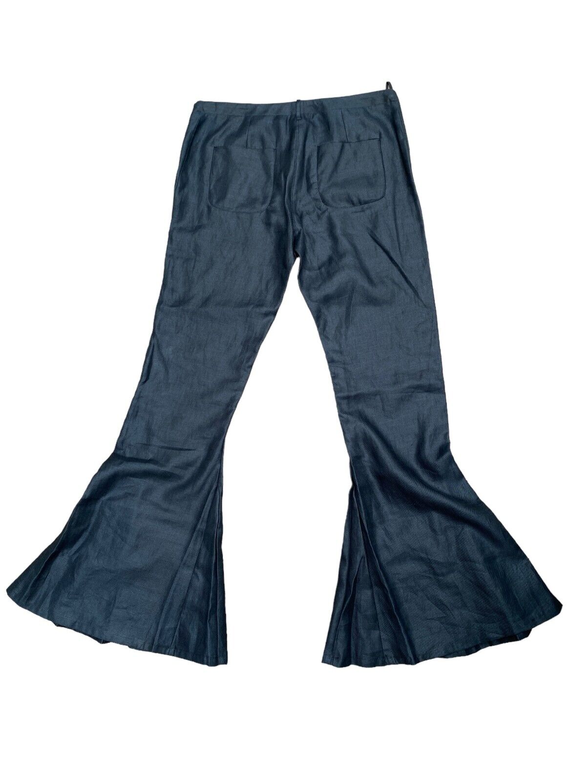 2009 Dark Navy Flare Pants Size 38 / fits US 31