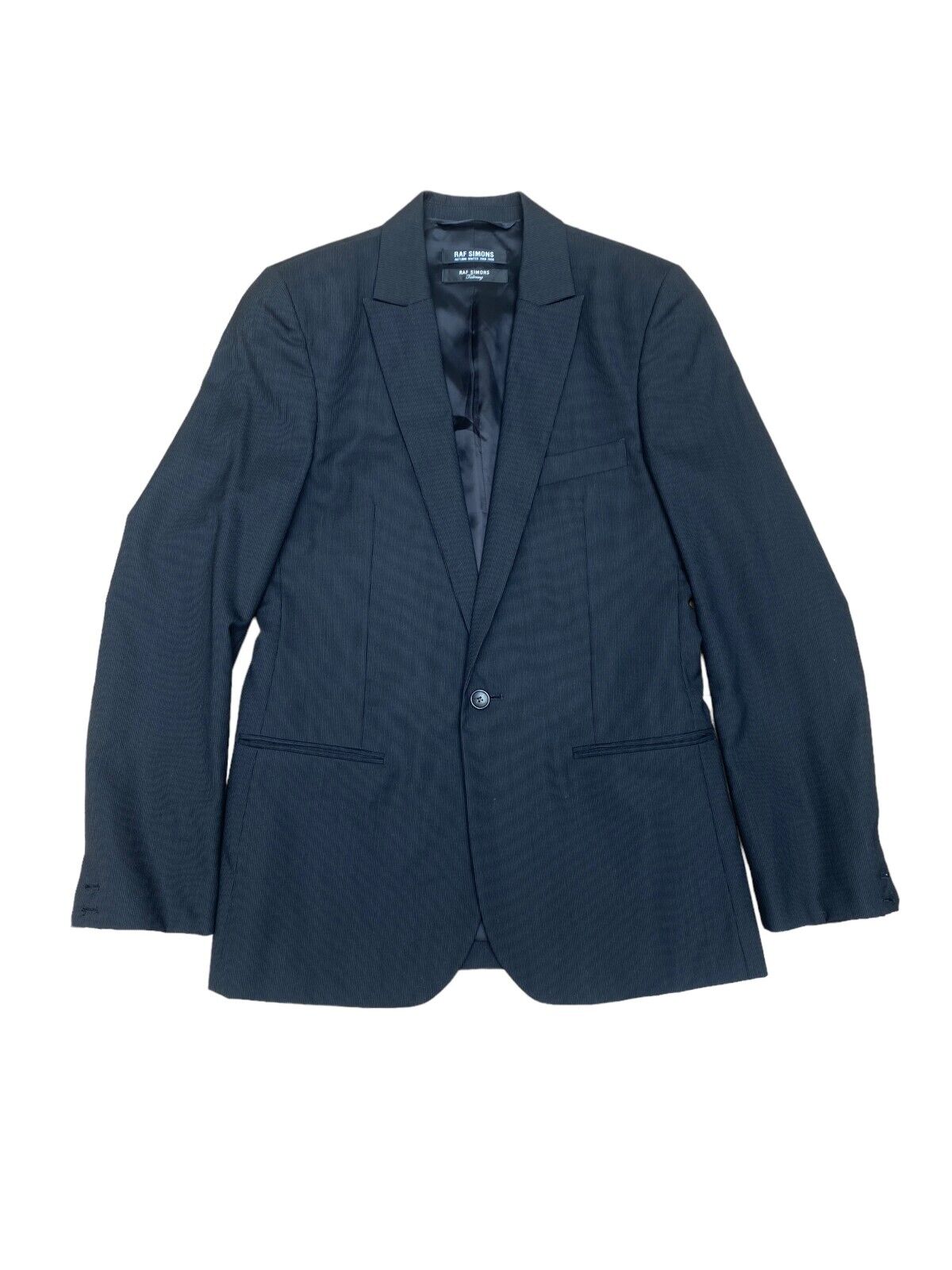 FW 2008 - 2009 Tailor Black Thin Striped Jacket