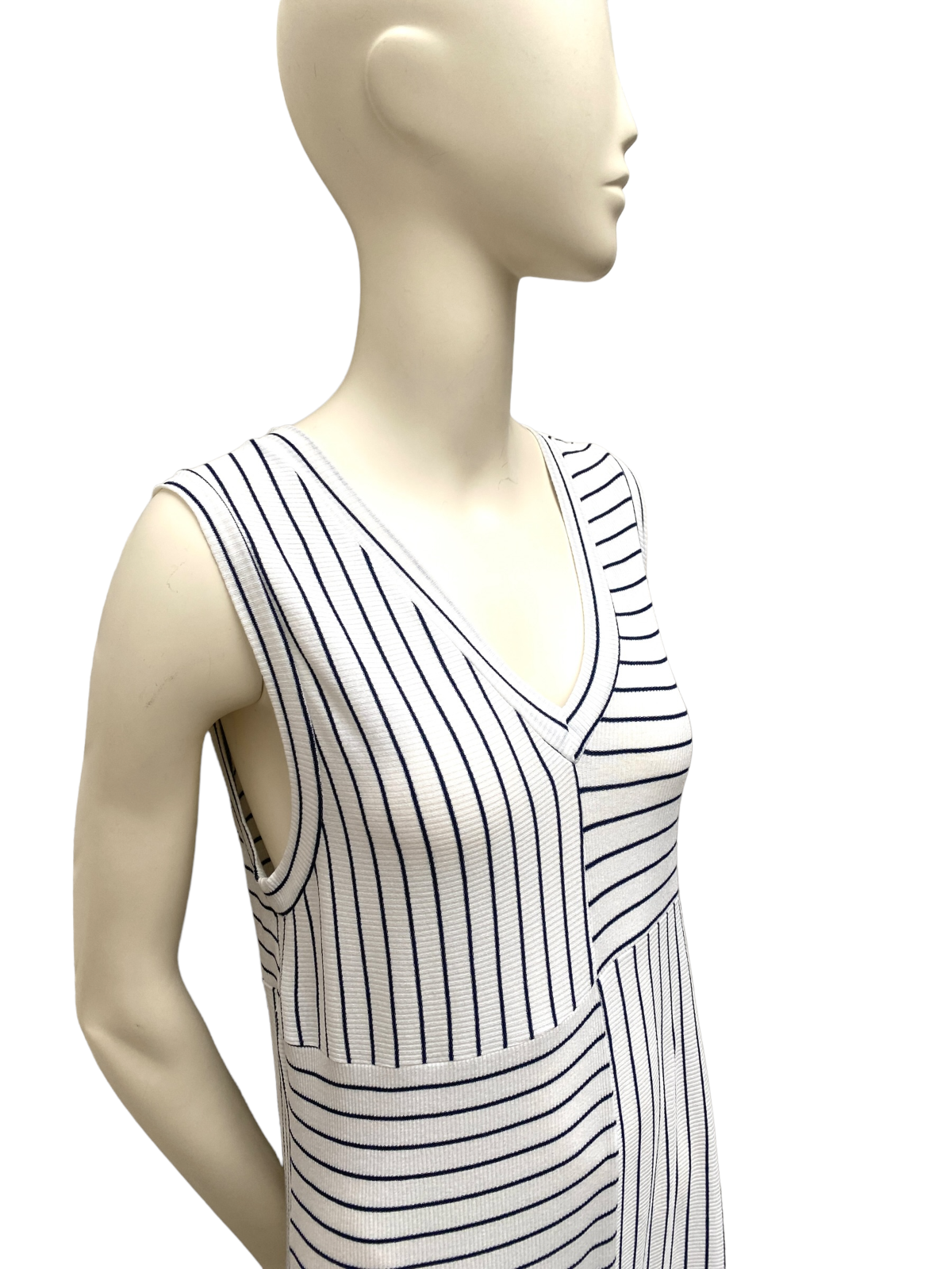 SS 2017 Striped Elongated Long Dress