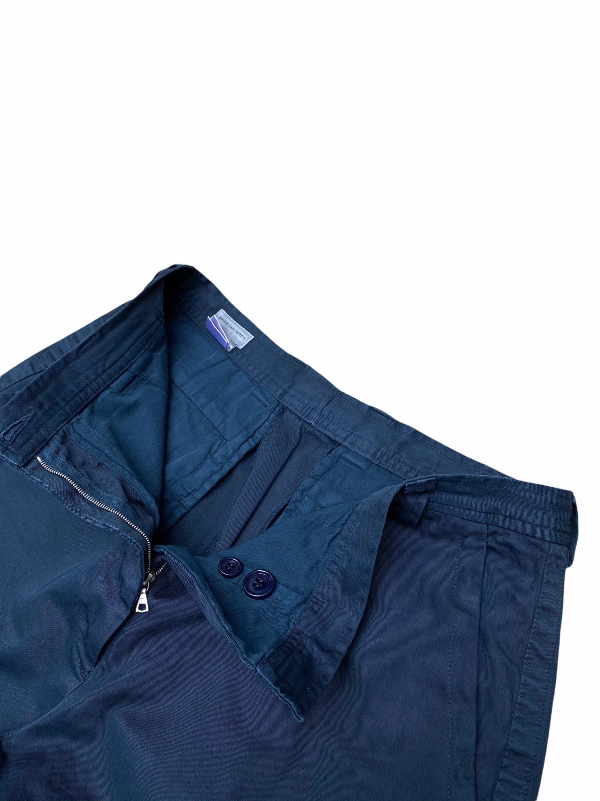 Navy High Wait pants
