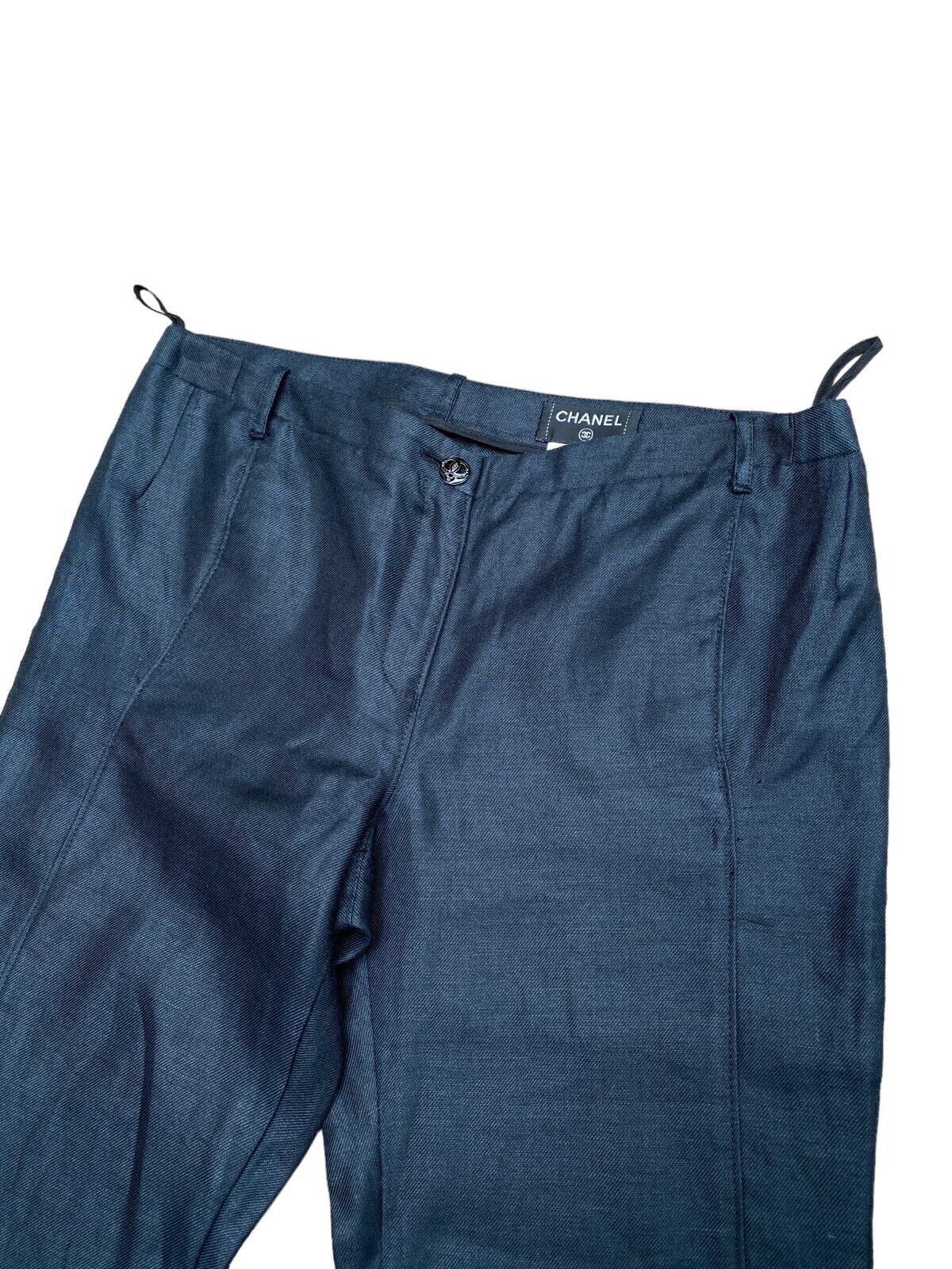 2009 Dark Navy Flare Pants Size 38 / fits US 31