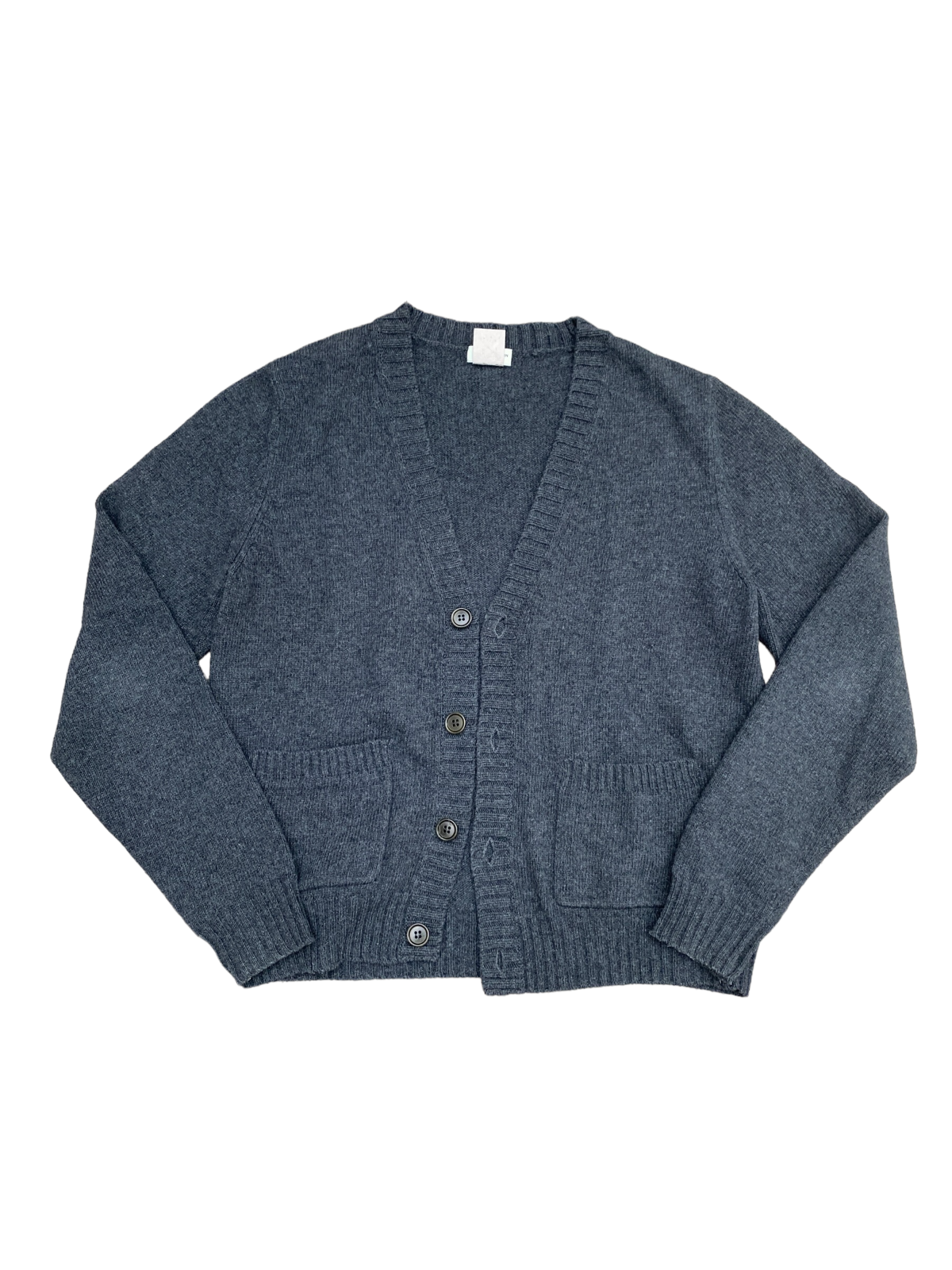 Grey Wool Cardigan