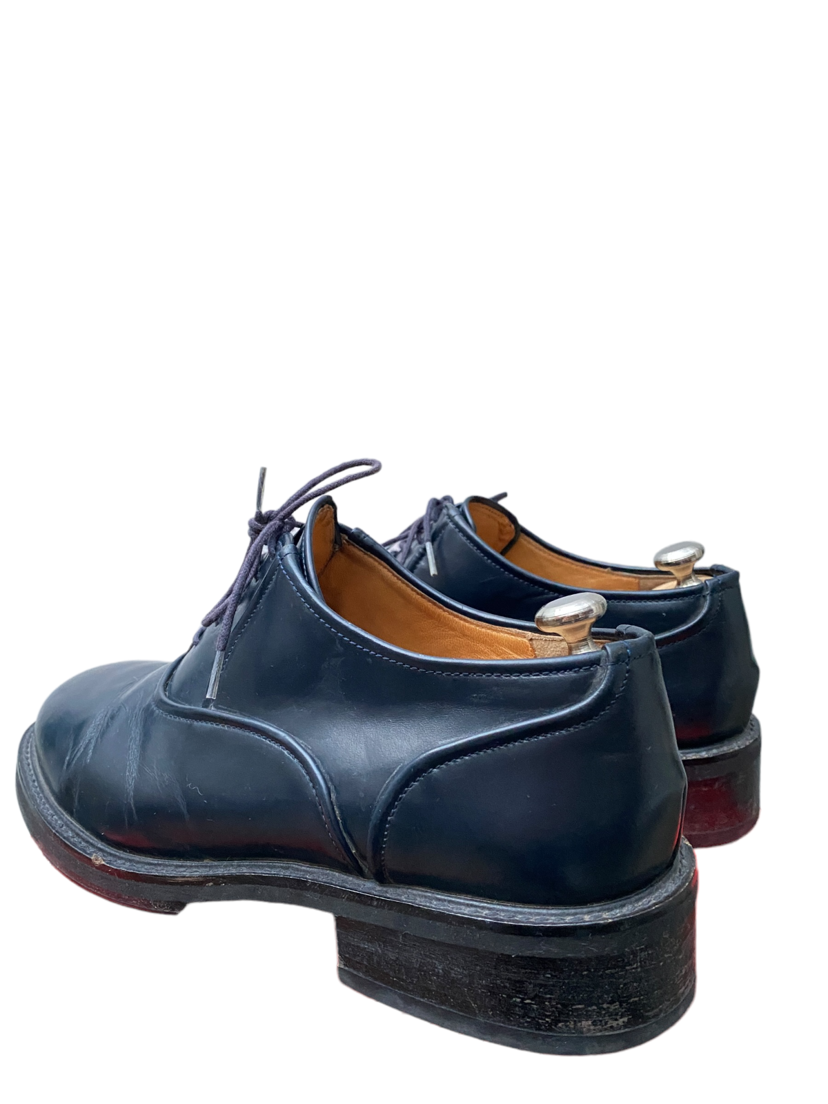 Navy Derbies Shoes