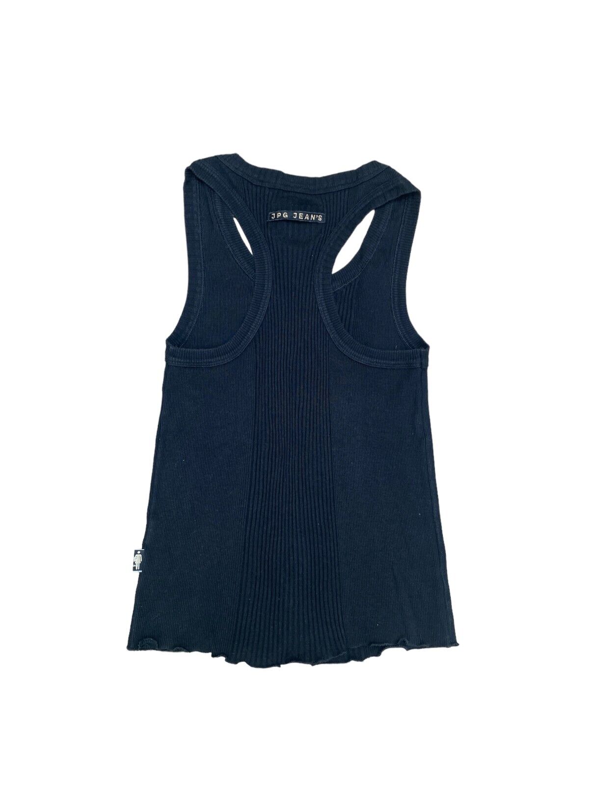 Jeans Vintage Fringed Black tank top