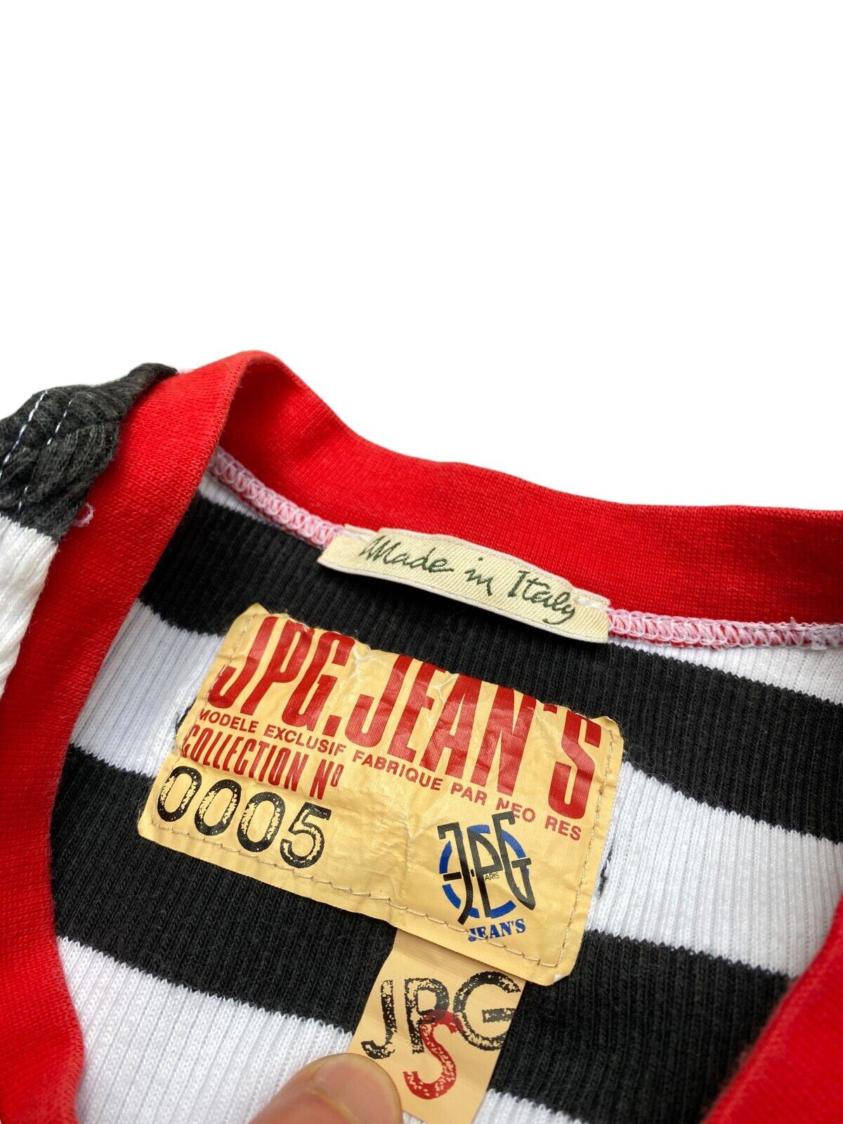 Jean Paul Gaultier Vintage Striped T-shirt Size S / Small